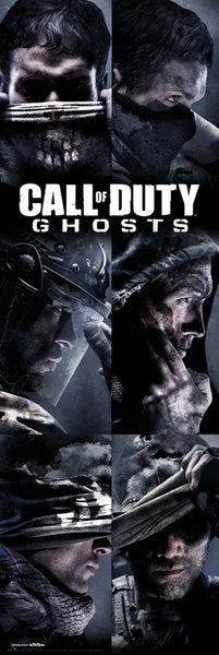 Call Of Duty Ghosts Profiles Collage 158x53cm Door Poster