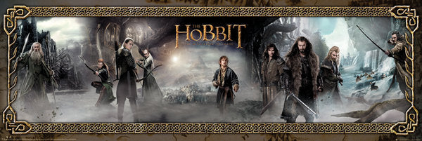 The Hobbit The Desolation Of Smaug Mist 158x53cm Panoramic Door Poster