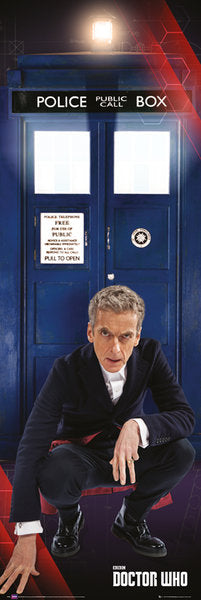 Doctor Who 12th Doctor And The Tardis 158x53cm Door Poster