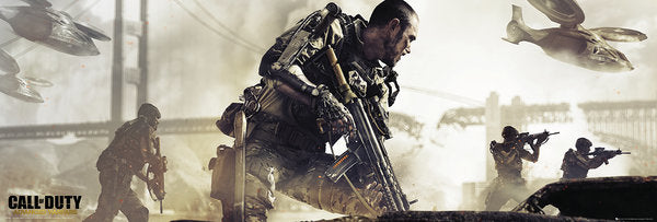 Call Of Duty Advanced Warfare Cover 158x53cm Panoramic Door Poster