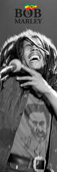 Bob Marley Black And White 158x53cm Door Poster