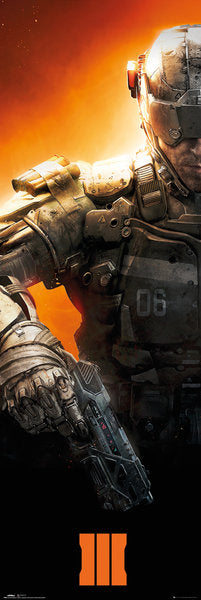 Call Of Duty Black Ops 111 Soldier 158x53cm Door Poster