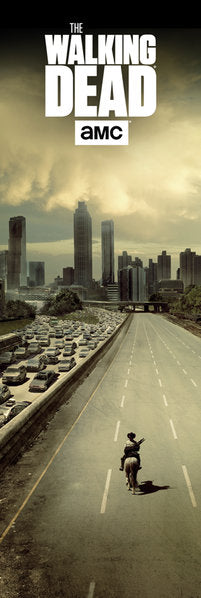 The Walking Dead City 158x53cm Door Poster