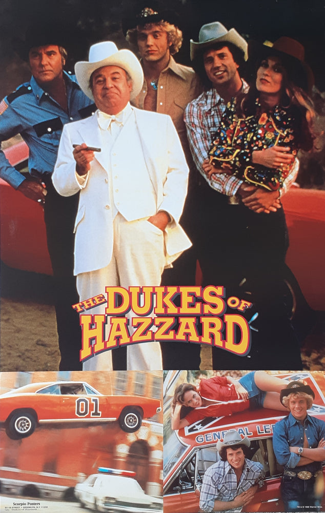 The Dukes Of Hazzard Montage #1 Maxi Poster Blockmount