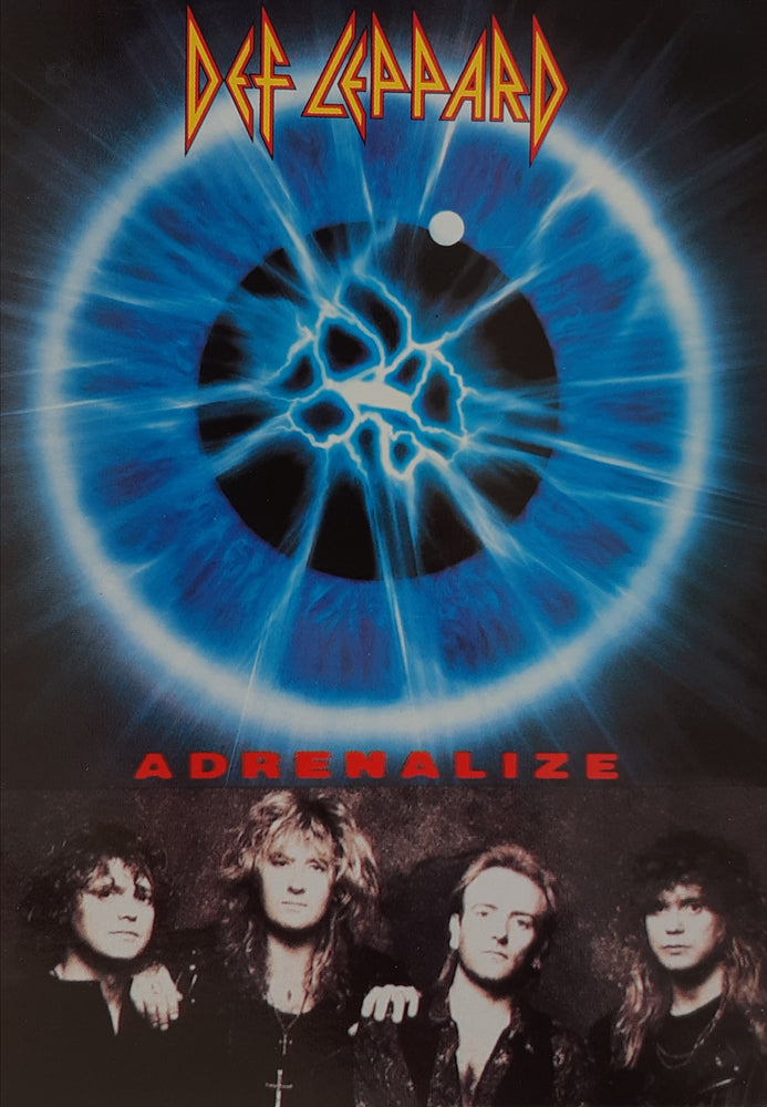 Def Leppard Adrenalize Postcard
