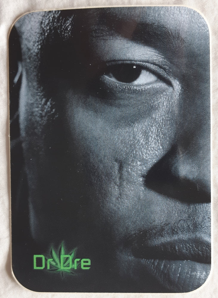 Dr. Dre Close Up B&W Large Vinyl Sticker