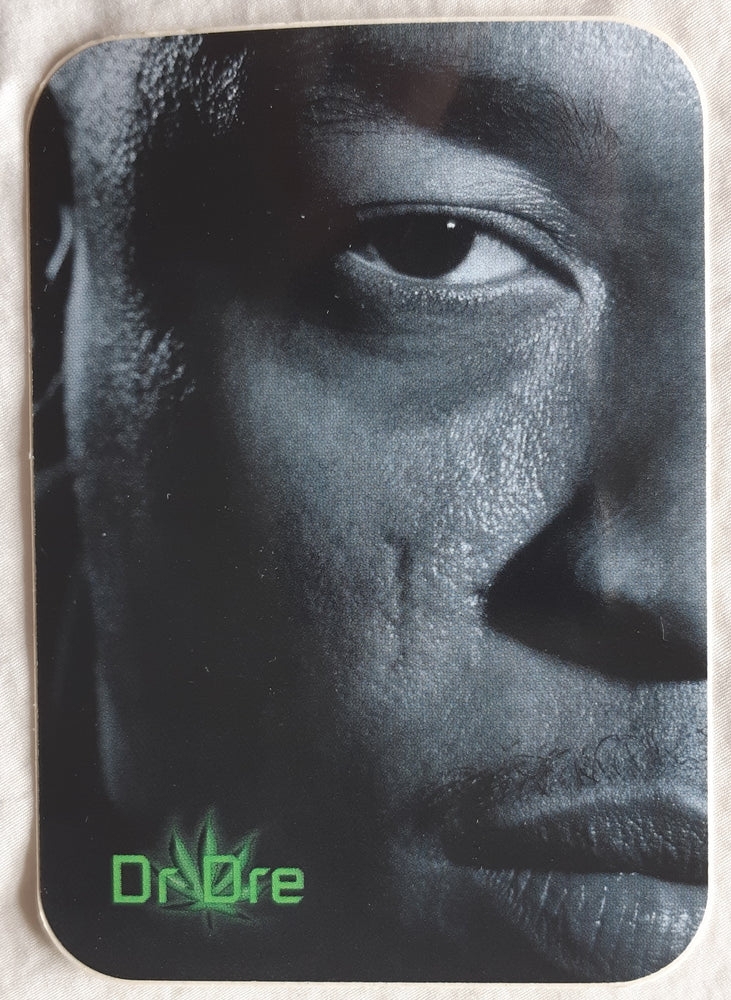 Dr. Dre Close Up B&W Large Vinyl Sticker
