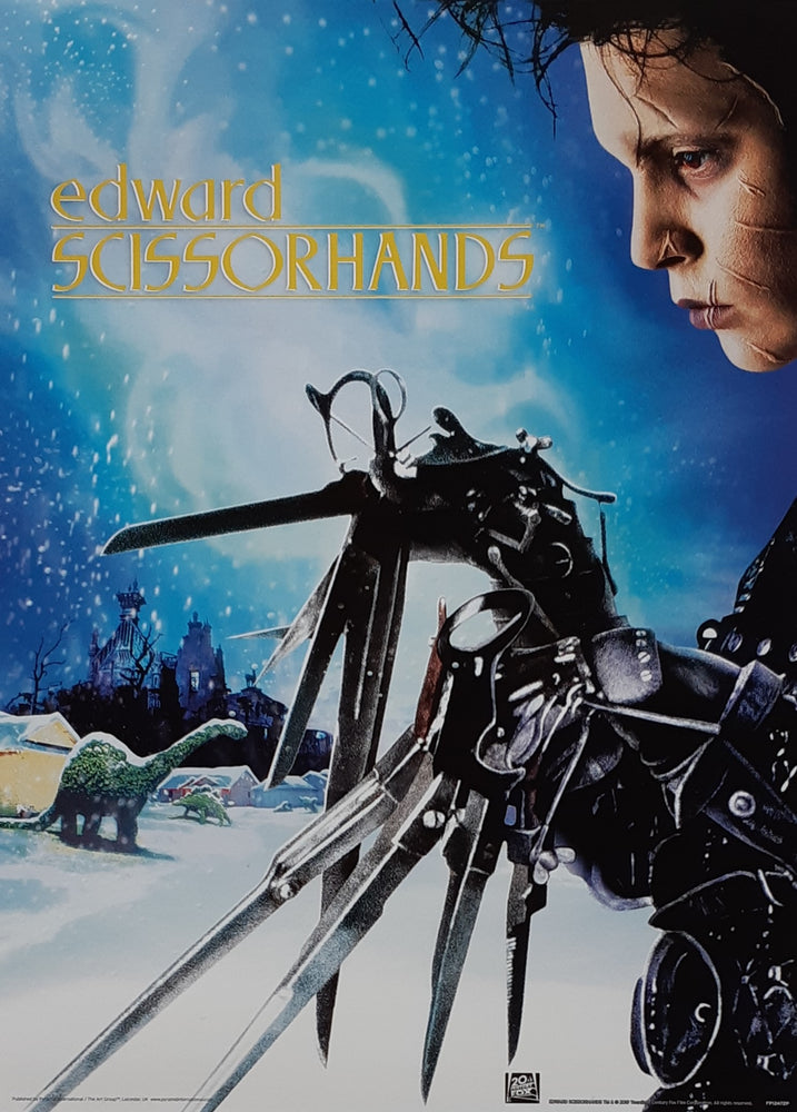 Edward Scissorhands 30x40cm Movie Print