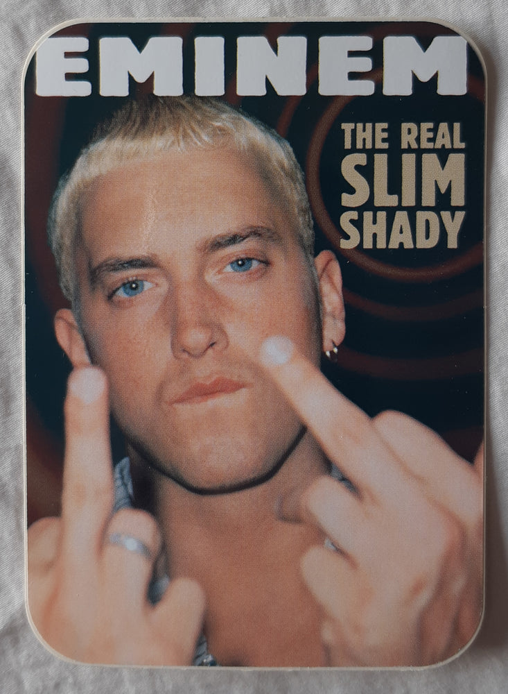 Eminem The Real Slim Shady Large Vinyl Sticker