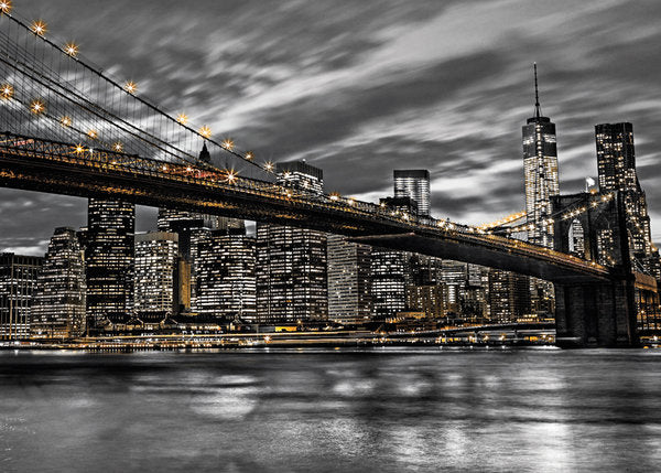 New York Manhattan At Night Assaf Frank Photograph 100x140cm Giant Poster