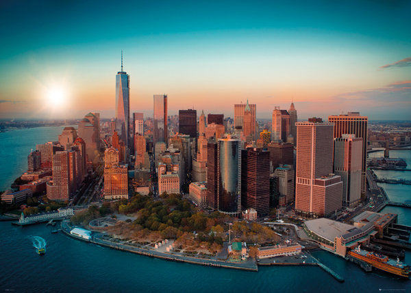 New York Manhattan Freedom Tower Colour 100x140cm Giant Poster