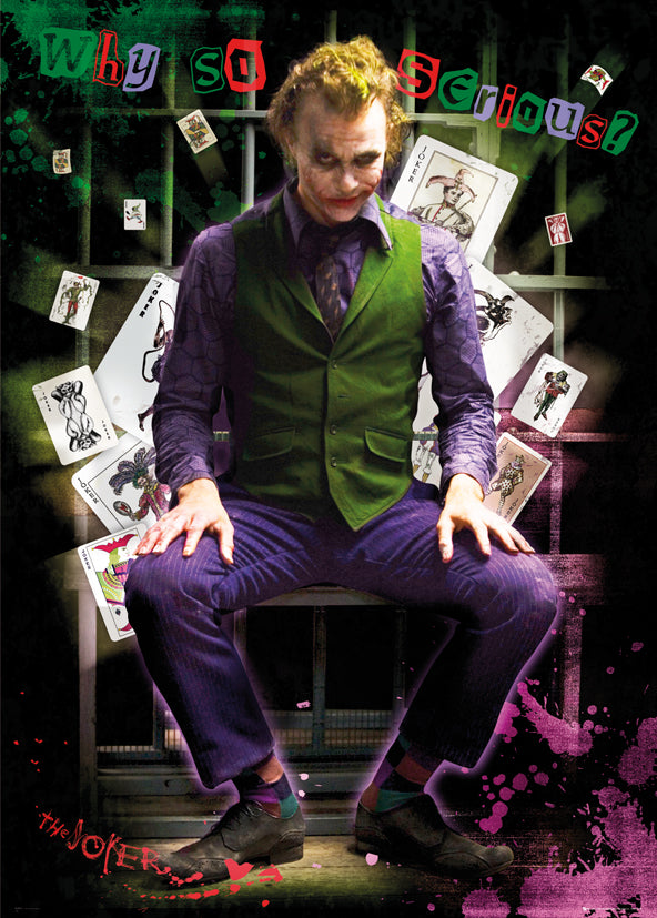 Batman Joker In Jail Why So Serious 100x140cm Giant Poster