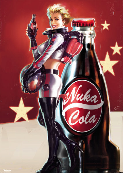 Fallout 4 Nuka Cola Lady 100x140cm Giant Poster