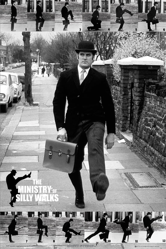 Monty Python Ministry Of Silly Walks John Cleese Maxi Poster