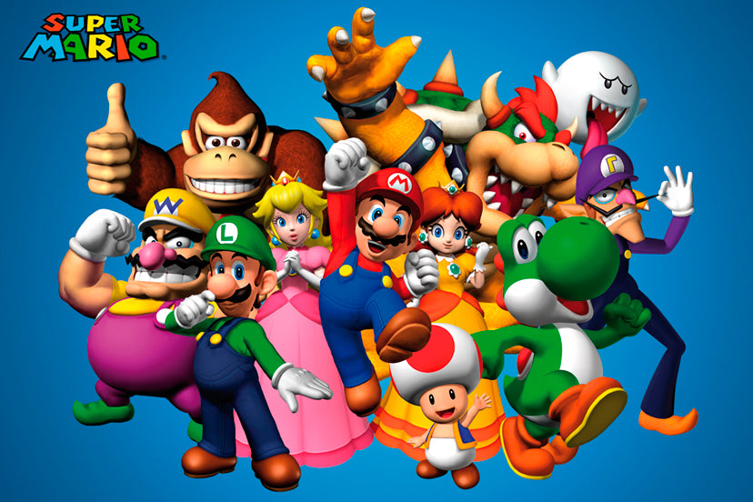 Nintendo Super Mario Cast #1 Maxi Poster