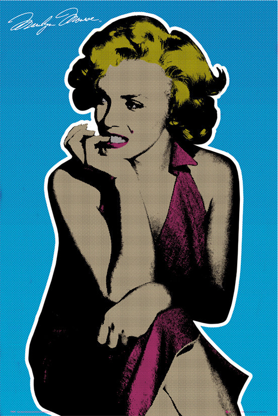 Marilyn Monroe Pop Art Maxi Poster