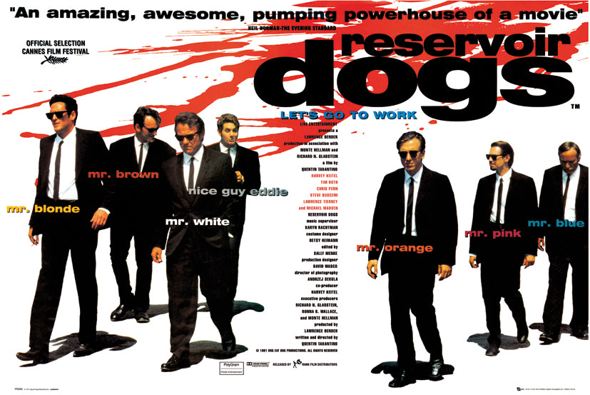 Reservoir Dogs Film Score Maxi Poster