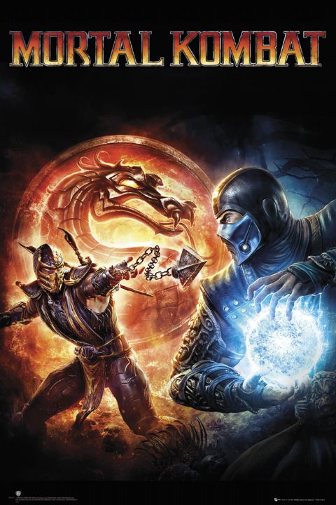Mortal Kombat Komplete Edition 2012 Cover Maxi Poster