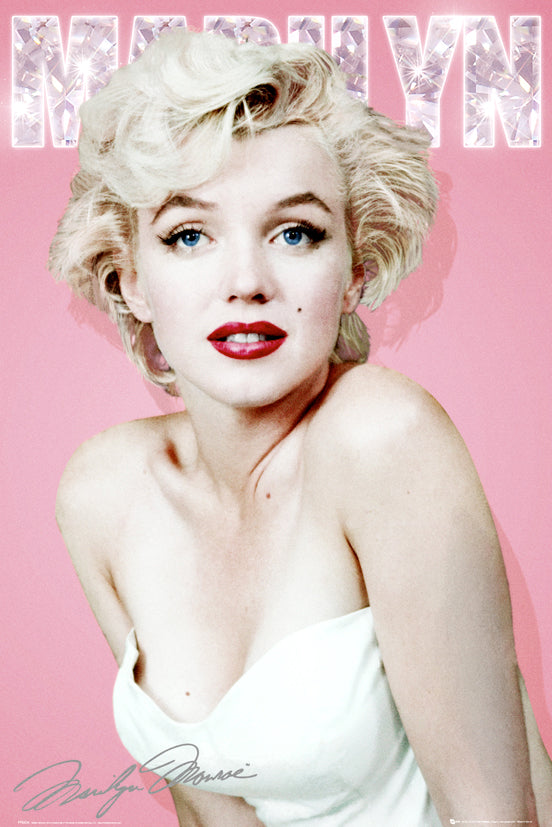 Marilyn Monroe Diamond Maxi Poster