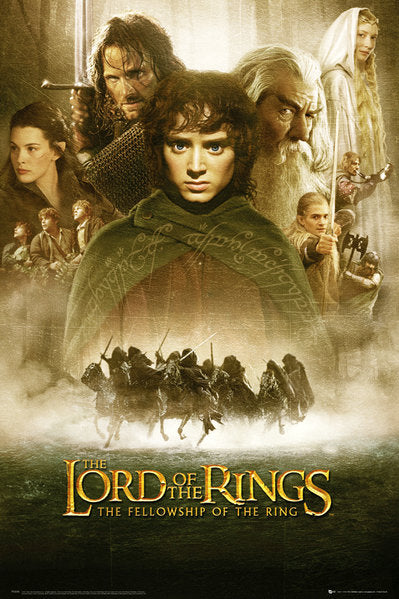 Lord Of The Rings The Fellowship Of The Ring Maxi Poster