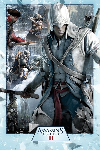 Assassin's Creed 111 Collage Official Gaming Maxi Poster