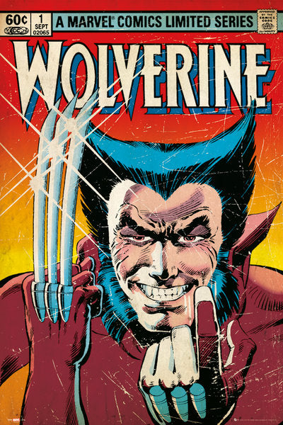 Wolverine Comic Maxi Poster