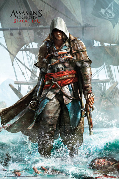 Assassin's Creed IV Shore Official Gaming Maxi Poster