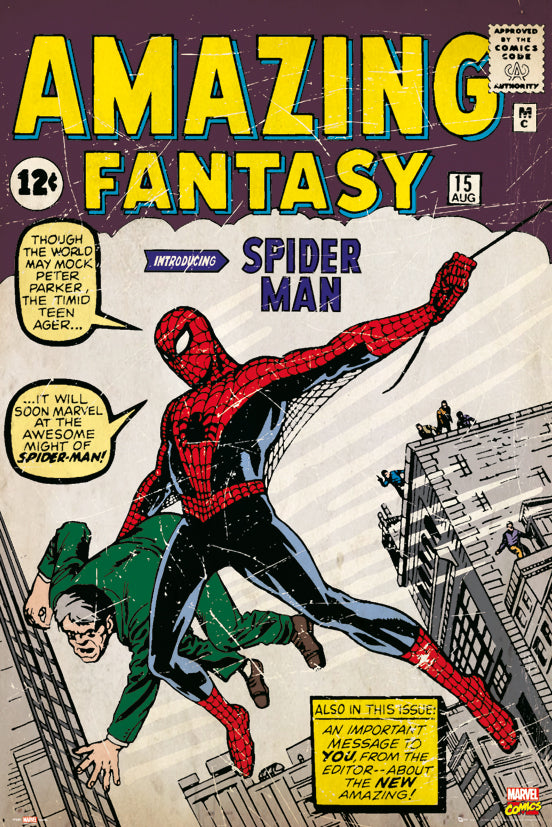 Spider-Man Comic Number 1 Maxi Poster