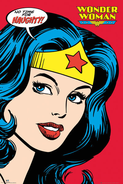 Wonder Woman Close Up Maxi Poster