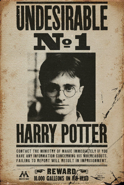 Harry Potter Undesirable No 1 Maxi Poster