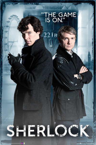 Sherlock Door Maxi Poster