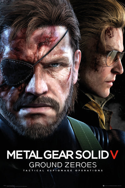 Metal Gear Solid V Ground Zeroes Gaming Maxi Poster – Koolpixnz