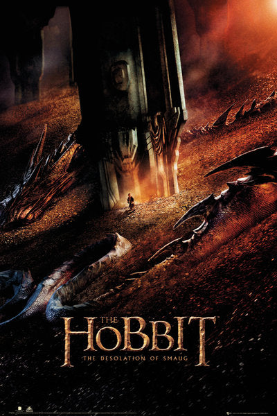 The Hobbit Map Maxi Poster