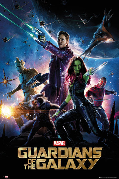 Guardians Of The Galaxy Film Score Maxi Poster