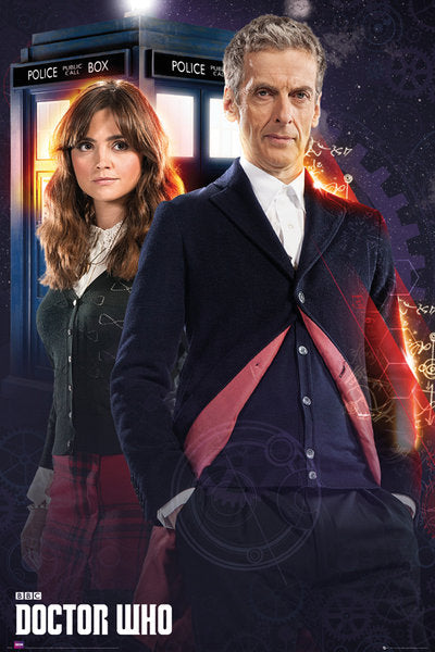 Doctor Who Doctor And Clara Maxi Poster