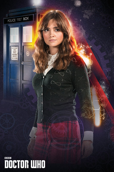 Doctor Who Clara Oswald Jenna Coleman Maxi Poster