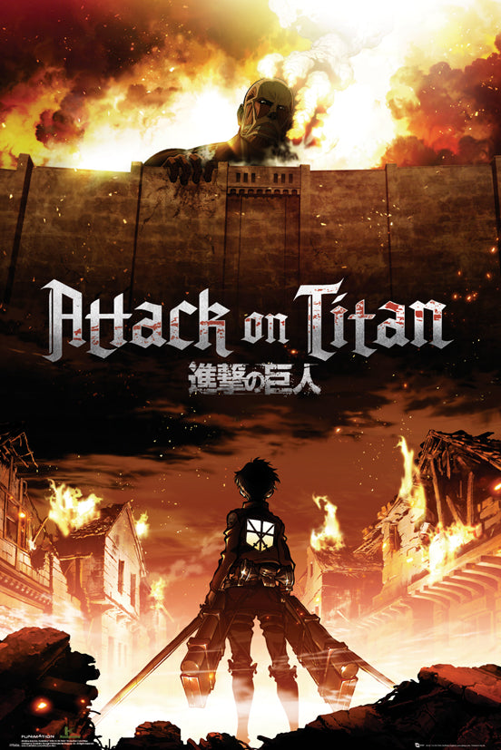 Attack On Titan Key Art Maxi Poster