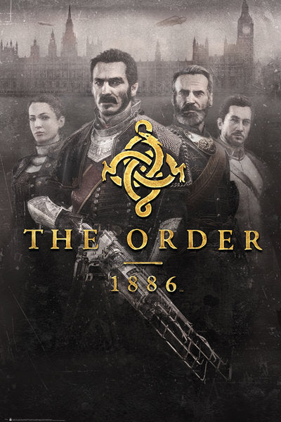 The Order 1886 Cover Art Gaming Maxi Poster