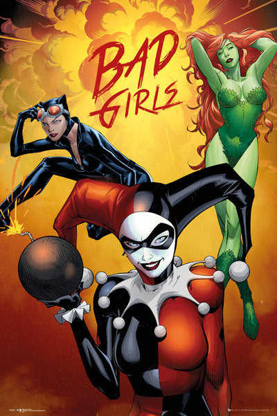 DC Comics Bad Girls Group Maxi Poster