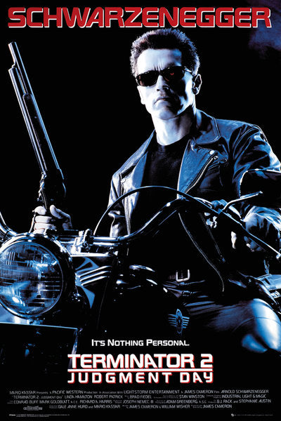 Terminator 2 Movie Film Score Maxi Poster