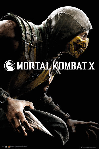 Mortal Kombat X Cover Art Maxi Poster