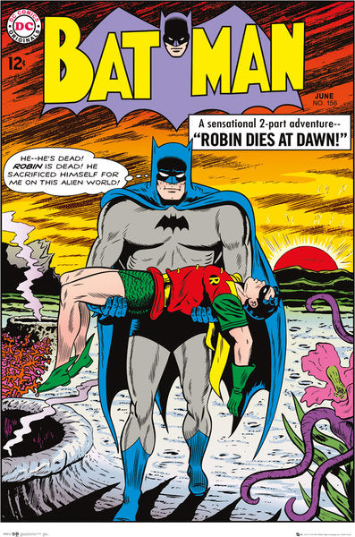 Batman Comic Robin Dies At Dawn Maxi Poster