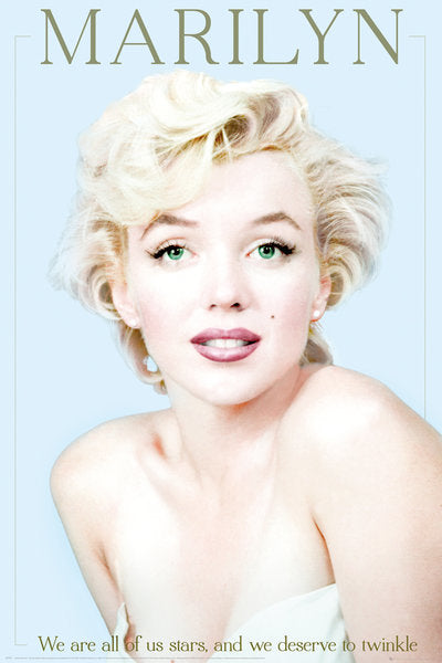 Marilyn Monroe We Are All Stars Maxi Poster