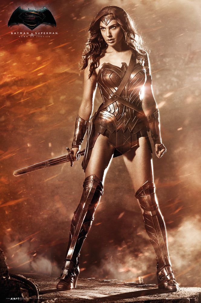Wonder Woman Batman V Superman Dawn Of Justice Maxi Poster