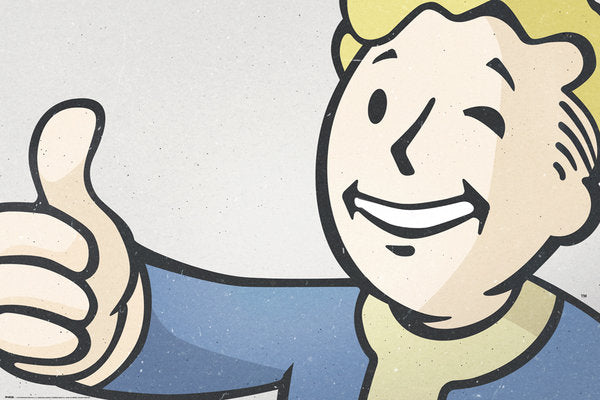 Fallout 4 Vault Boy Gaming Maxi Poster