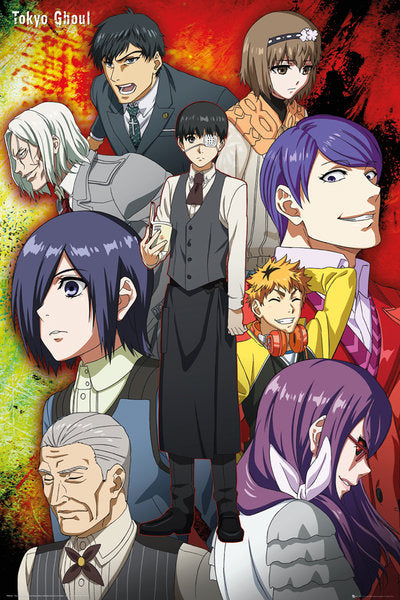 Tokyo Ghoul Group #1 Manga Maxi Poster