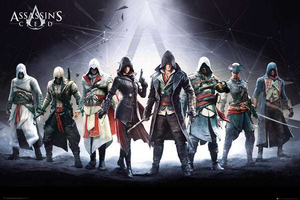 Assassin's Creed Characters Line Up