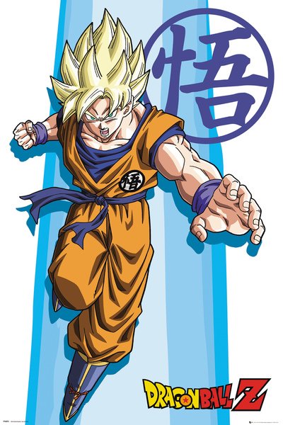 Dragon Ball Z SS Goku Maxi Poster