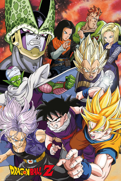 Dragon Ball Z Cell Saga Maxi Poster
