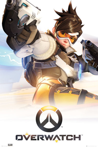 Overwatch Key Cover Art Gaming Maxi Poster